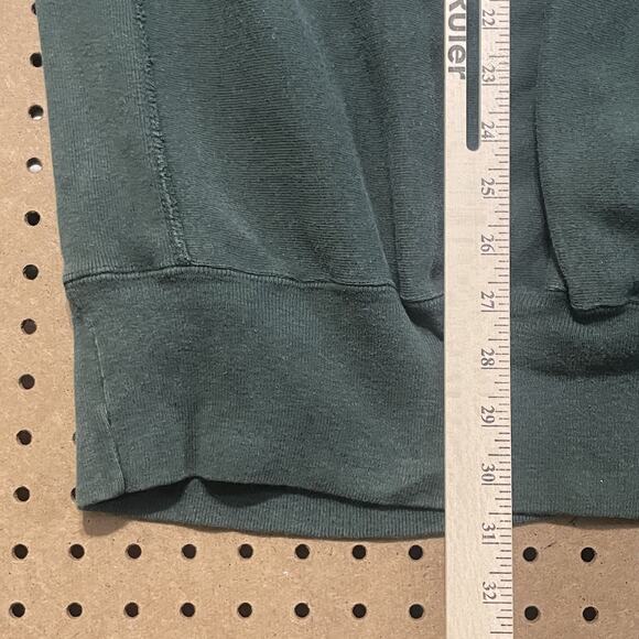 VTG Champion Sweater Mens XXL Green Reverse Weave Notre Dame Fighting Irish USA - Picture 9 of 10